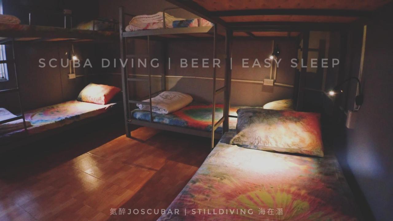 氮醉潛水酒吧旅宿joscubar Diving Hostel Xiaoliuqiu Exterior foto