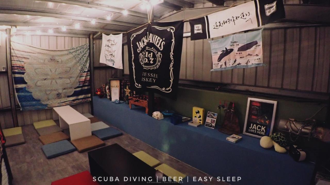氮醉潛水酒吧旅宿joscubar Diving Hostel Xiaoliuqiu Exterior foto