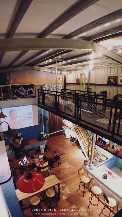氮醉潛水酒吧旅宿joscubar Diving Hostel Xiaoliuqiu Exterior foto